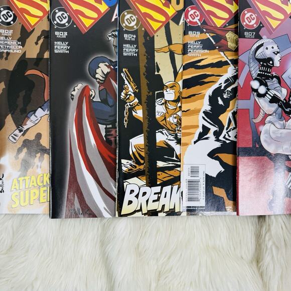 Superman Action Comics 792-798 800-813 Lot - Picture 7 of 7